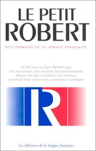 Le Petit Robert 