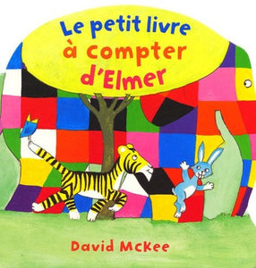 Le petit livre  a compter d'Elmer 