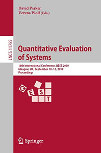 Quantitative Evaluation of Systems 