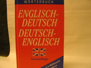 German-English / Englische-Deutsch Dictionary 