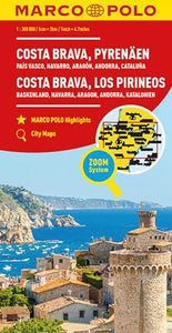 Costa Brava Marco Polo Map 