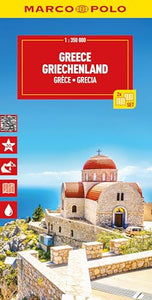 Greece & Islands Marco Polo Map 