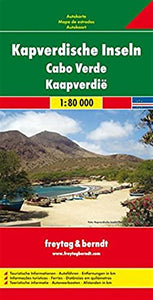 Cape Verde Islands Road Map 1:80 000 