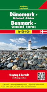 Denmark - Greenland - Faeroes Road Map 1:400 000 