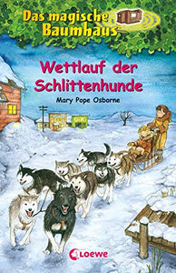 Wettlauf der Schlittenhunde 