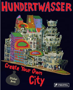 Hundertwasser: Create Your Own City Sticker Book 