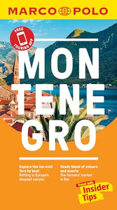 Montenegro Marco Polo Pocket Travel Guide - with pull out map 