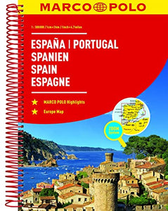 Spain and Portugal Marco Polo Road Atlas 