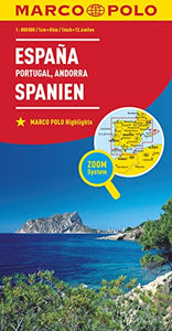 Spain & Portugal Marco Polo Map 