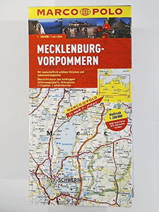 MPK D2 Mecklenburg Vorpommern Marco Polo 1:200.000 