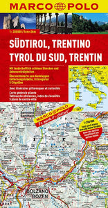 Italy - Trentino - South Tyrol, Lake Garda Marco Polo Map 