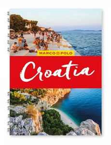 Croatia Marco Polo Travel Guide - with pull out map 