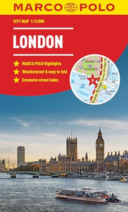 London Marco Polo City Map 