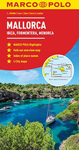 Mallorca (Ibiza, Formentera, Menorca) Marco Polo Map 