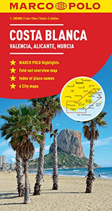 Costa Blanca Marco Polo Map 