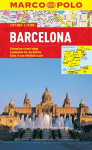 Barcelona City Map 