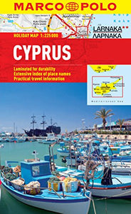 Cyprus Marco Polo Holiday Map 