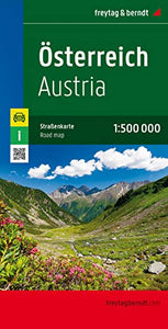 Austria Road Map 1:500 000 