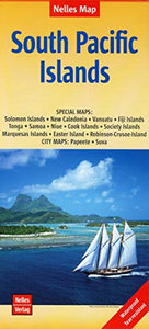 South Pacific Islands Salomon-N.Cal-Vanuatu-Fiji 