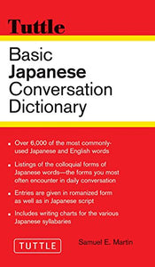 Basic Japanese Conversation Dictionary 