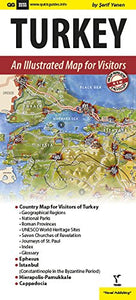 Turkey, An Illustrated Map for Visitors 