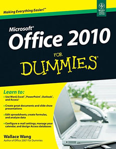 MICROSOFT OFFICE 2010 FOR DUMMIES 