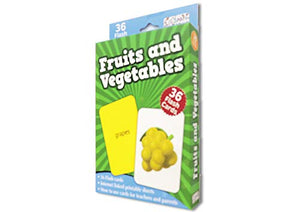 Fruits & Vegetables - Flash Cards 