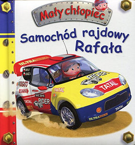 Samochód rajdowy Rafala Maly chlopiec 