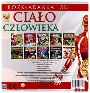 CiaĹo CzĹowieka RozkĹadanki 3D [KSIÄĹťKA] 