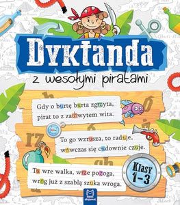 Dyktanda z wesołymi piratami Klasy 1-3 