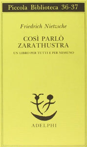 Cosi parlo Zarathustra 