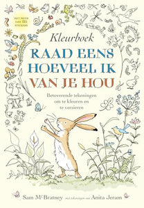 Kleurboek raad eens hoeveel ik van je hou: betoverende tekeningen om te kleuren en te versieren 