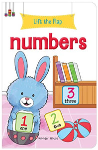 Lift the Flap Numbers Early Learning Novelty for Children 