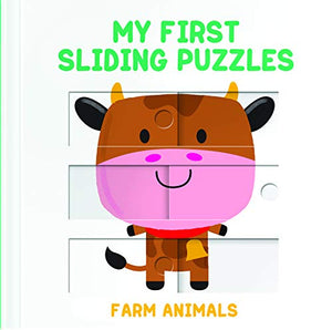 My First Sliding Puzzles Farm Animals 