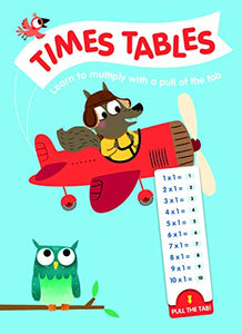 Pull tab time tables: Learn to multiply with a pull of the tab (PULL TABS) 