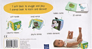 Baby's Soft Snuggle Block & Book: Hello Cat: Meet cat's friends 