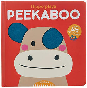 Hippo Plays (Peekaboo): Wild (FELT FLAP ANIMAL PEEKABOO) 