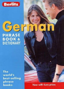 German Berlitz Phrase Book and Dictionary 