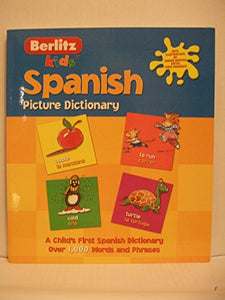 Berlitz Language: Spanish Picture Dictionary Kids 