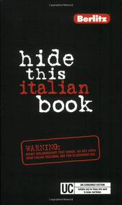 Berlitz Language: Hide This Italian Book 