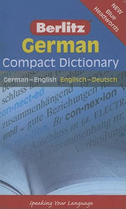 Berlitz Compact Dictionary German 