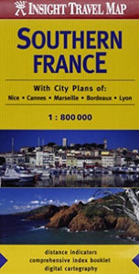 Southern France Insight Travel Map 