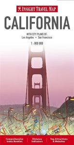 Insight Guides Travel Map California 