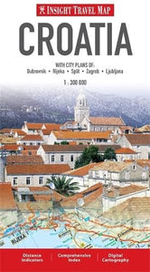 Insight Guides Travel Map Croatia 