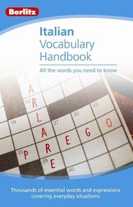 Berlitz Vocabulary Handbook Italian 