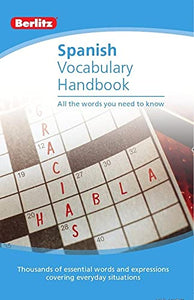 Berlitz Language: Spanish Vocabulary Handbook 