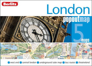 London Berlitz PopOut Map (Double Map) 