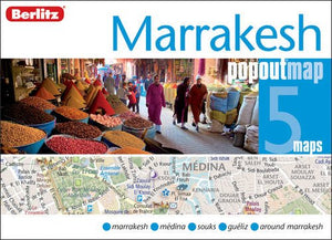 Marrakesh Berlitz PopOut Map 