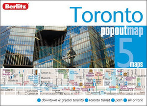 Toronto Berlitz PopOut Map 