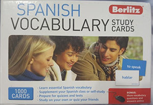 Berlitz: Spanish Vocabulary Study Cards 